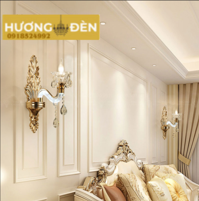 Đèn Tường Nến Pha Lê 8050(Đơn)